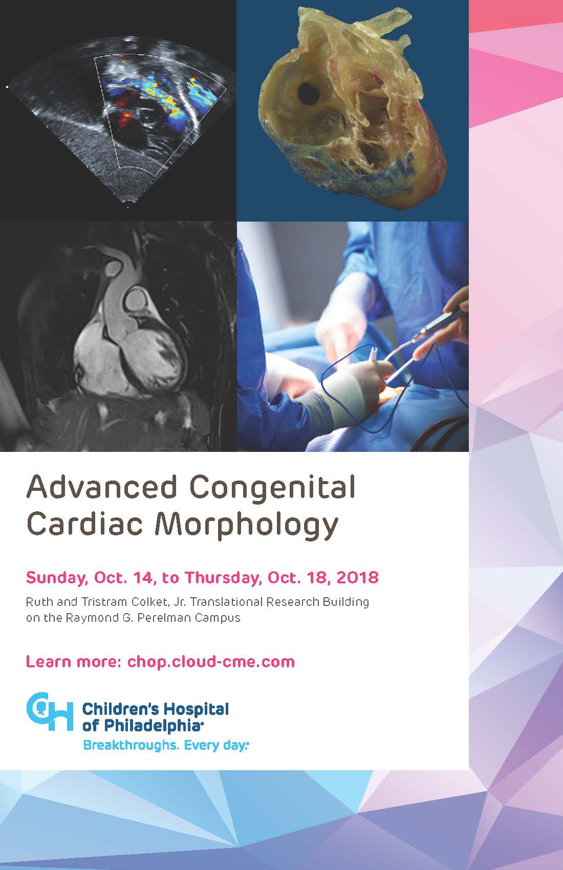 Advanced Congenital Cardiac Morphology Banner